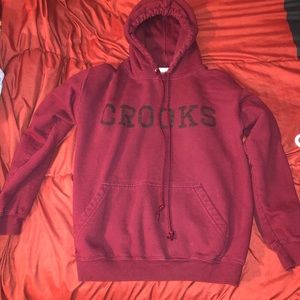 Crooks and castles hoodie